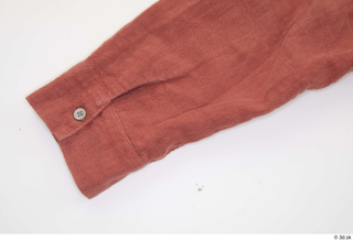 Clothes   293 casual clothing red linen shirt sleeve…